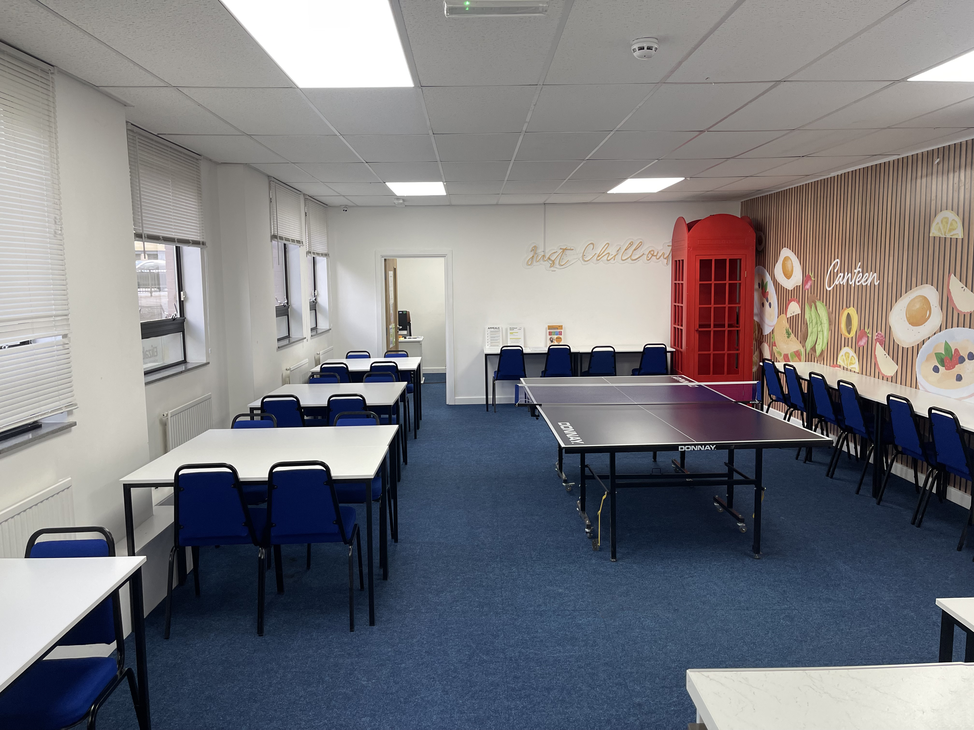 Notre Dame House interior – study space 1