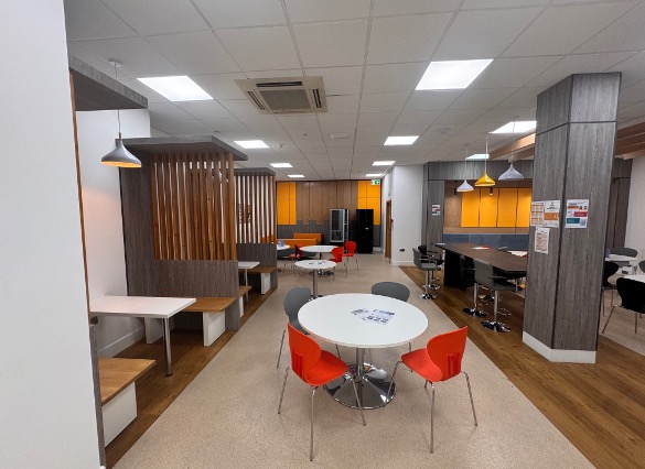 Regent House interior – study space 1